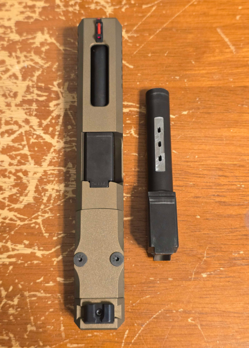 LFA Gen 3 LF19 Chamfered Combat Slide - Burnt Bronze